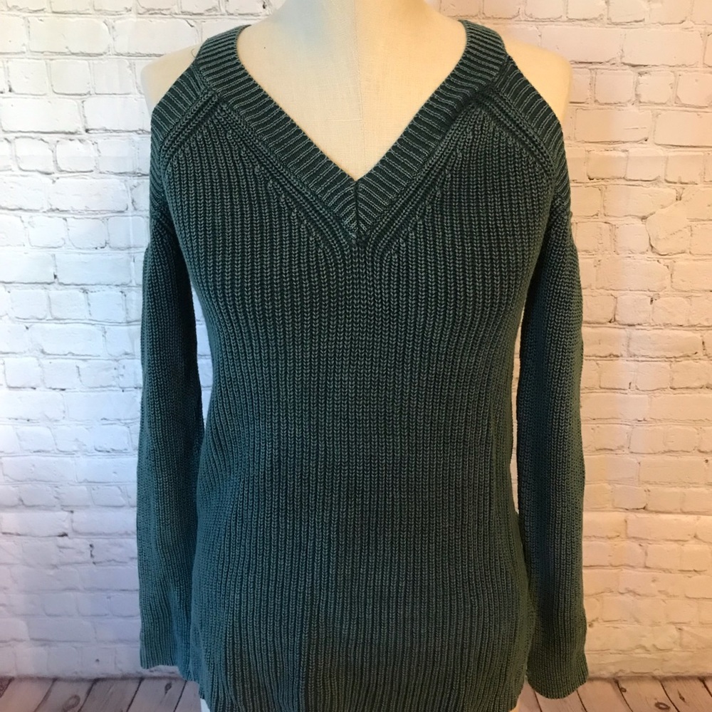 Cold Shoulder Sweater